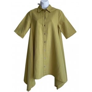 MM6🔹Maison Martin Margiela🔹Cotton Shirt Dress Mini 🔹IT 42 US6🔹Made in Italy